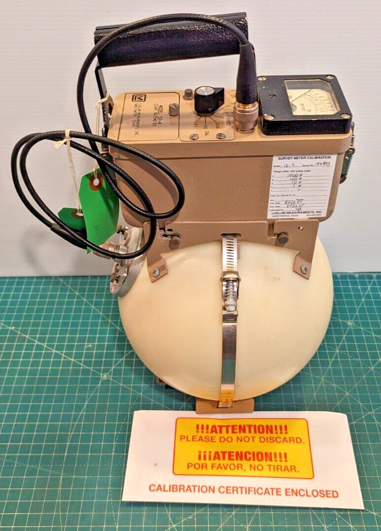 2026 Factory Calibrated Ludlum Model 12-4 Neutron with Travel Case Guaranteed