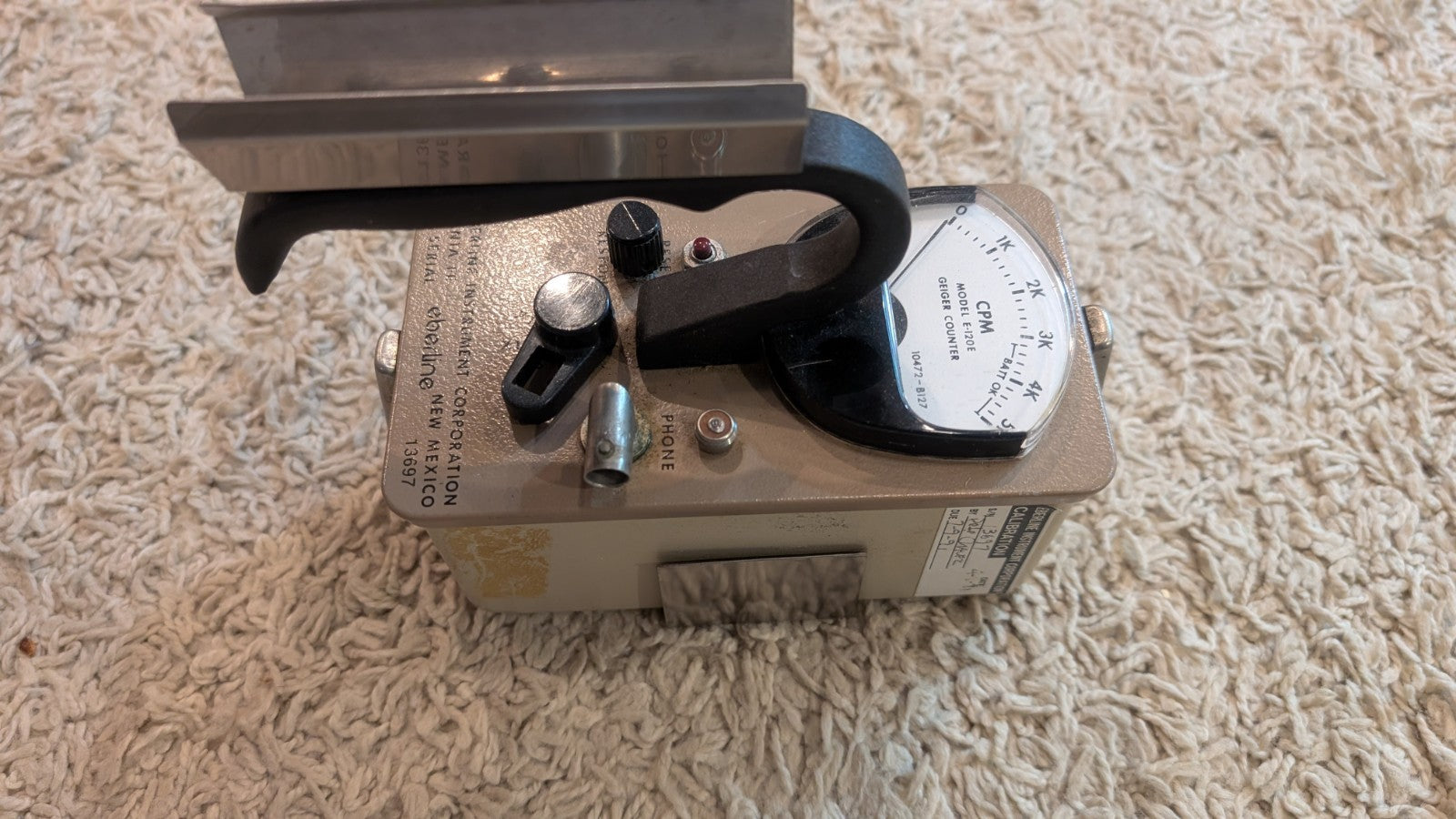 Eberline E-120 GM Survey Meter Tested and Working Guaranteed