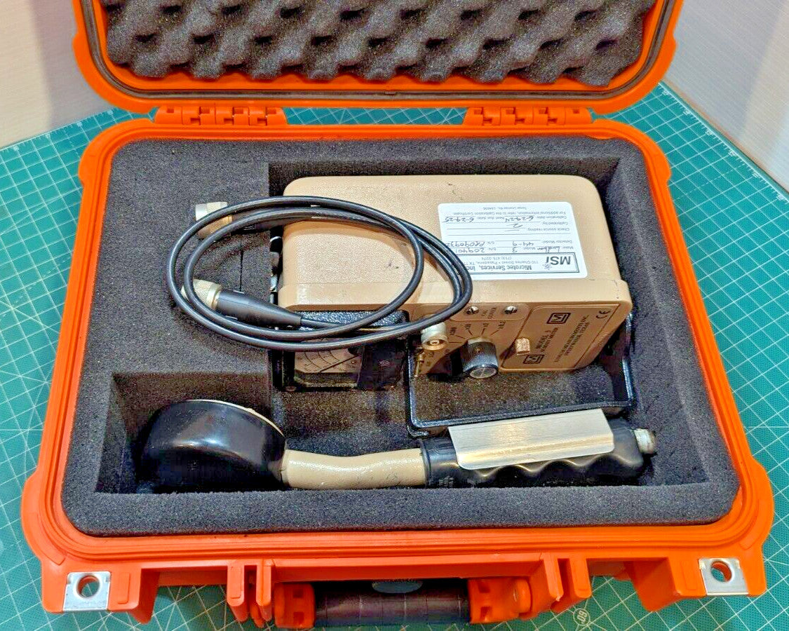 µSv Scale!! Guaranteed & 2026 Calibrated! Ludlum Model 3 + 44-9 Probe +Case