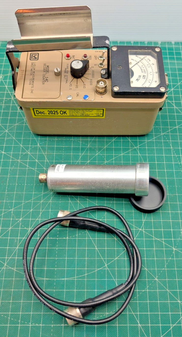 NIST 2025 Calibrated! Ludlum Model 14C + 44-7 Probe Guaranteed for 1 year!