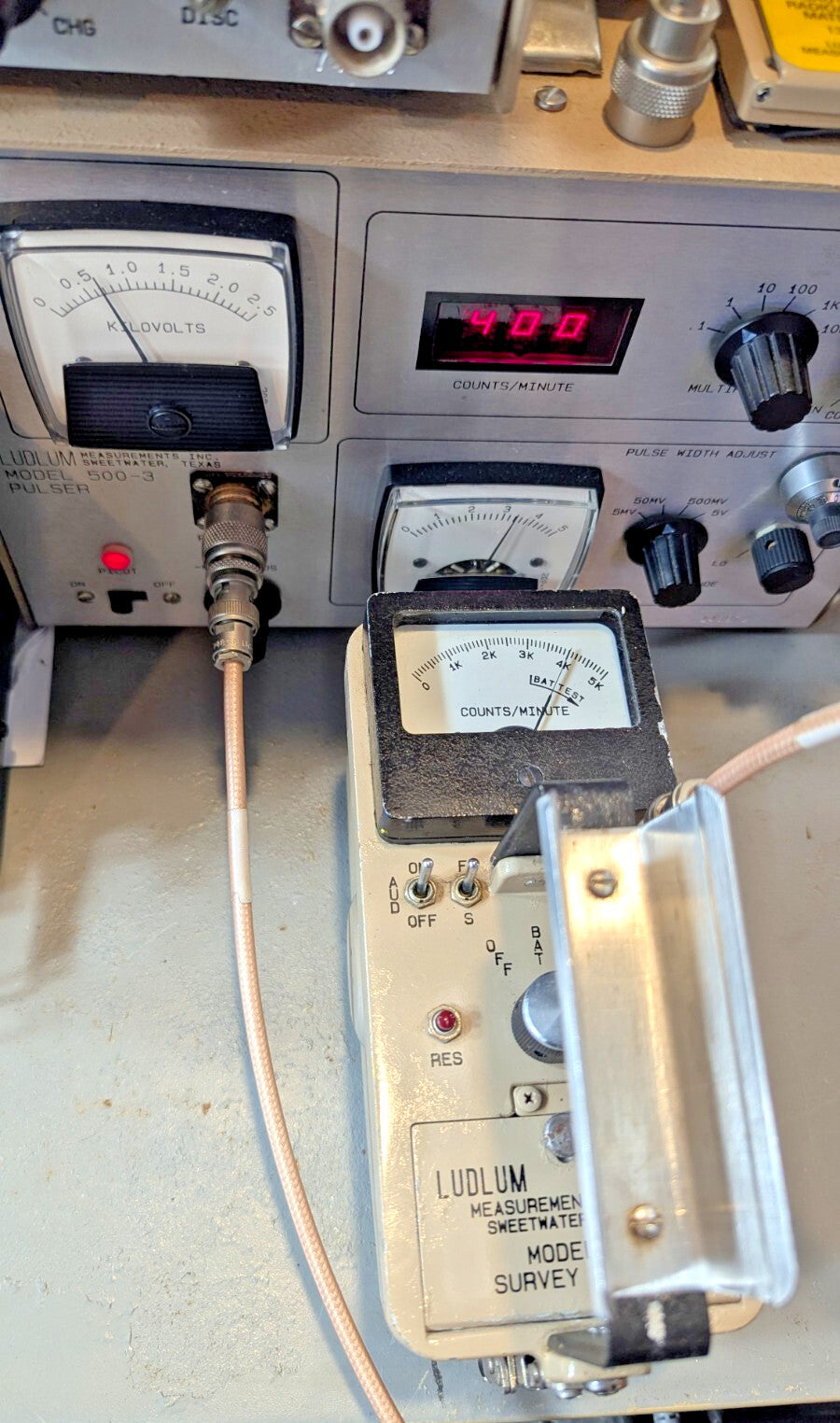 2nd Gen. 1x Ludlum Model 3 Survey Meter, Verified, and GUARANTEED for 1 yr