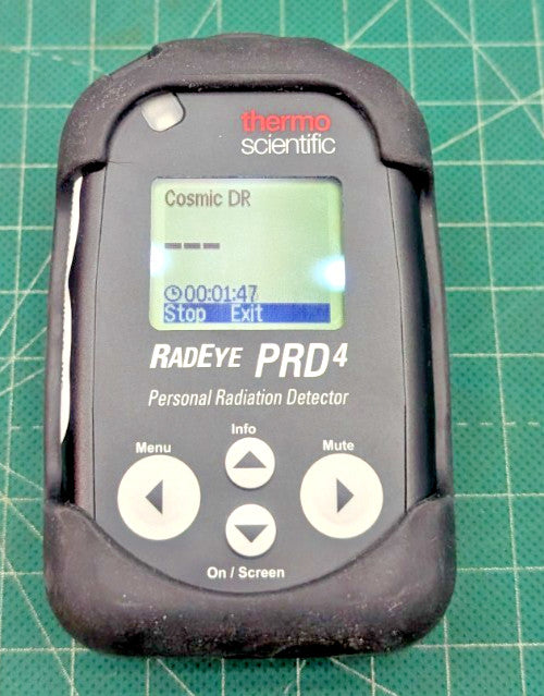 2026 Calibrated Thermo RadEye PRD4 Neutron det. and Cosmic dose! 1 yr guarantee!