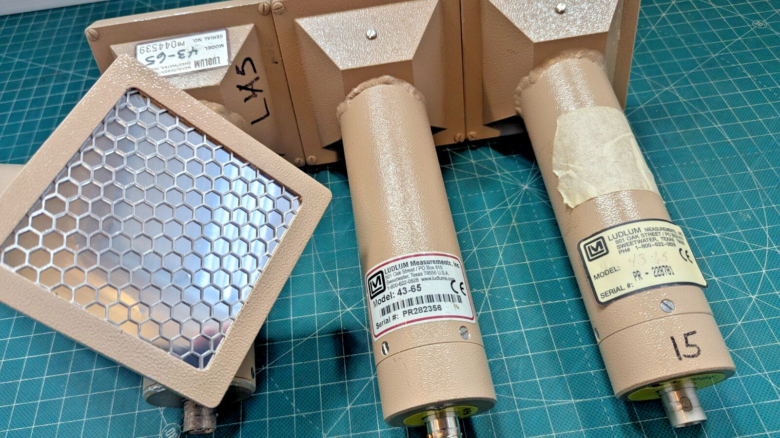 1x Ludlum 43-65 Alpha Scintillator Probe, Verified, and GUARANTEED for 1 yr