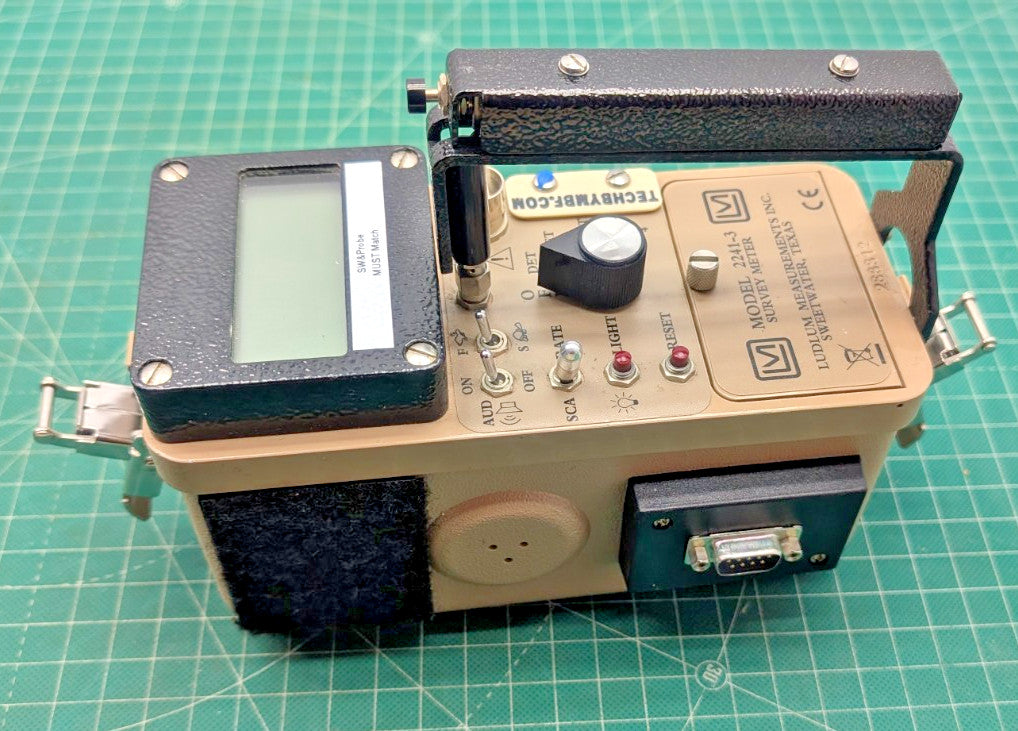 Ultimate Radiation Detection Kit! Ludlum Model 2241-3 with 4x Probes and Case