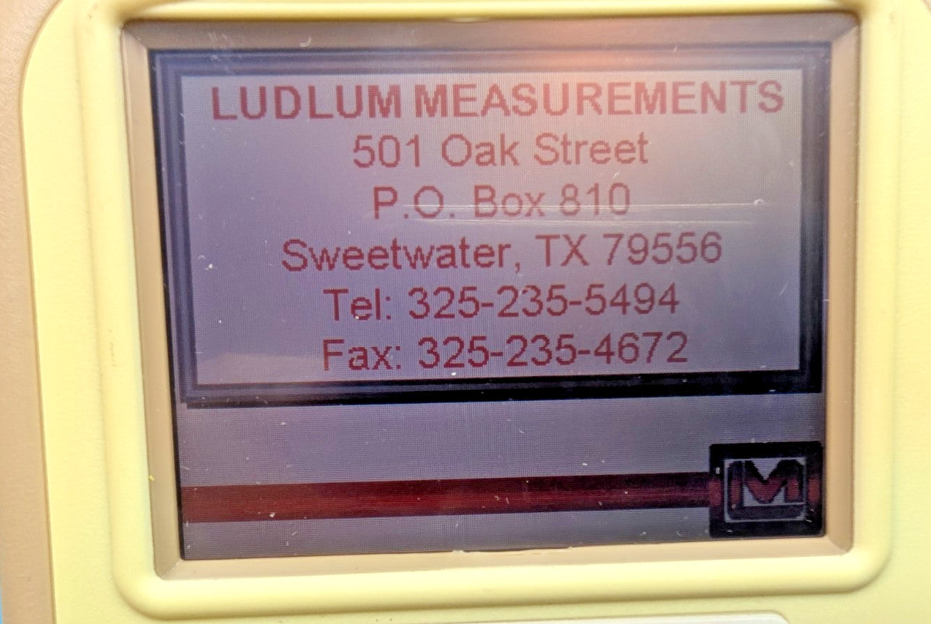 1x REPAIR Display Screen LUDLUM Ion Chamber 9DP 9DP-1 and Similar Cracks, Lights