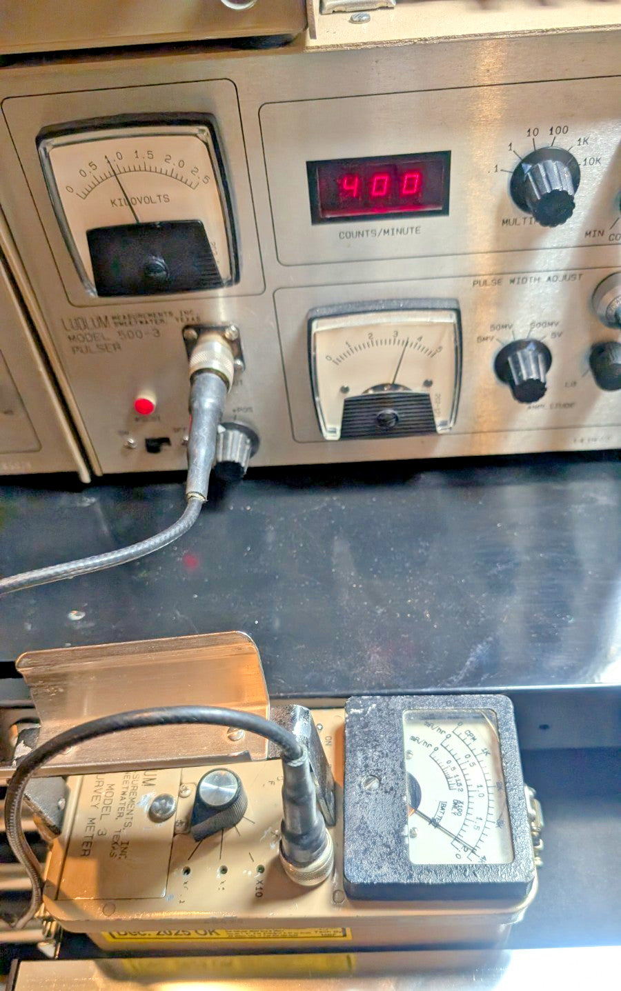 NIST 2025 Calibrated! Ludlum Model 3 + 44-7 Probe Guaranteed for 1 year!