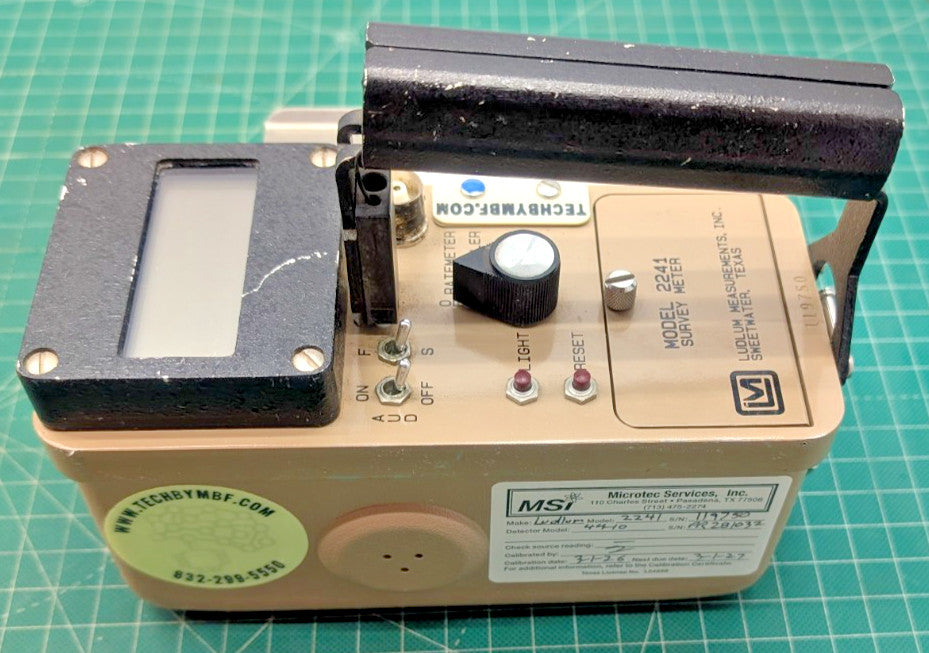 Guaranteed & NIST 2026 Calibrated! Ludlum Model 2241 + 44-10 Probe 1yr Warranty