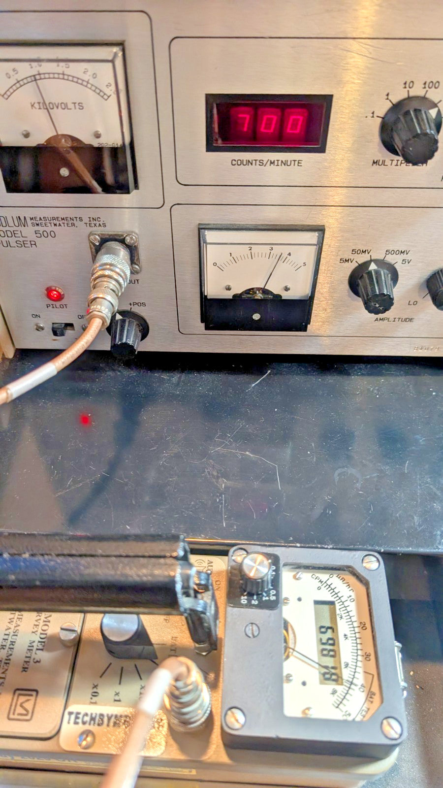 Ludlum Model 3 With Scaler Survey Meter, Verified, and GUARANTEED for 1 yr