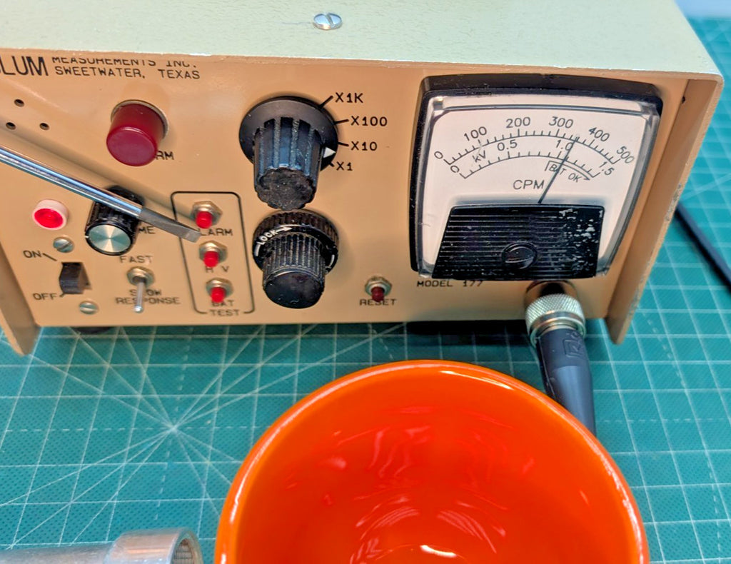 1x Ludlum Model 177 Bench Top Counter, Tested, NIST traceable, 1 Year Guaranteed