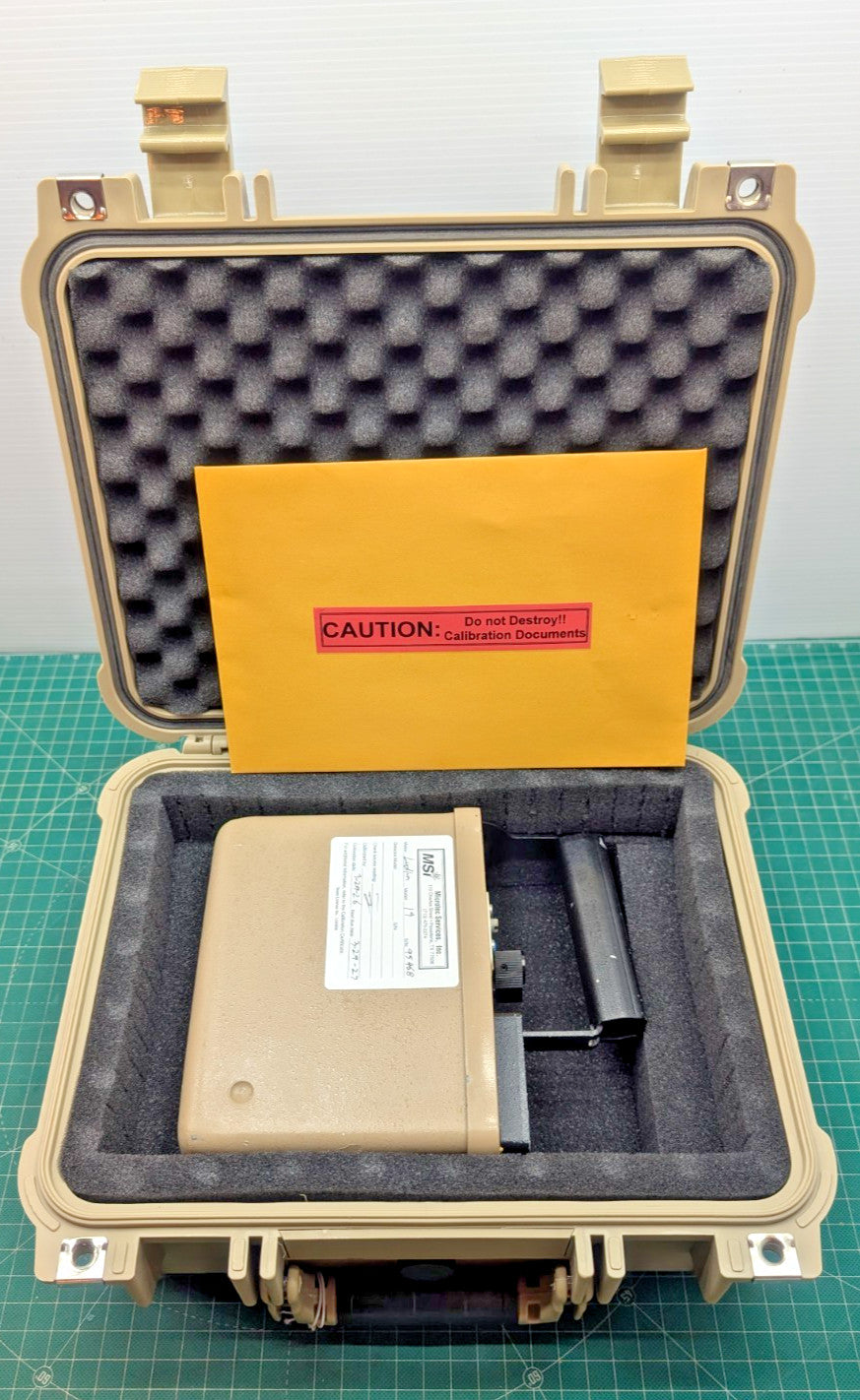 1x Guaranteed & 2026 Calibrated Ludlum Model 19 NaI Micro R Meter With Hard Case