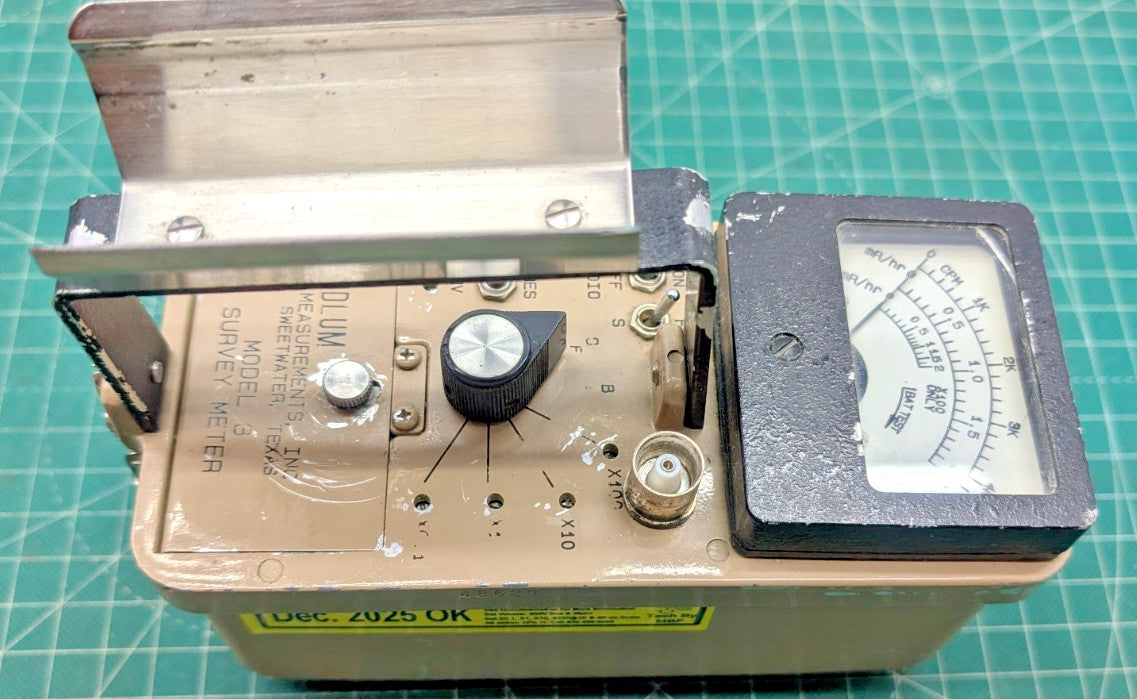 NIST 2025 Calibrated! Ludlum Model 3 + 44-7 Probe Guaranteed for 1 year!