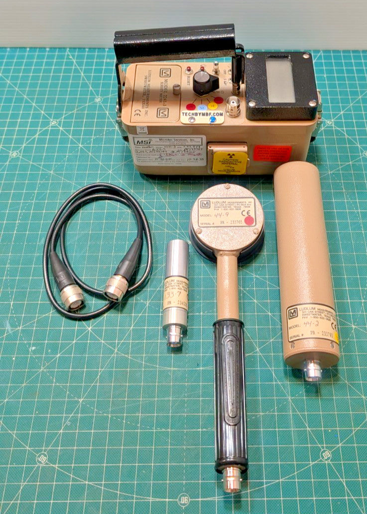 Ludlum Model 2241-3, 44-2, 44-9, 133-7 + Case Guaranteed & NIST 2026 Calibrated!