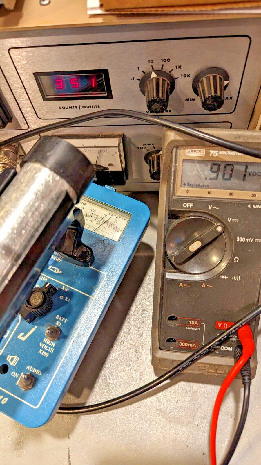 1x Johnson & Associates Inc. GSM-110 Survey Meter, Verified, and GUARANTEED
