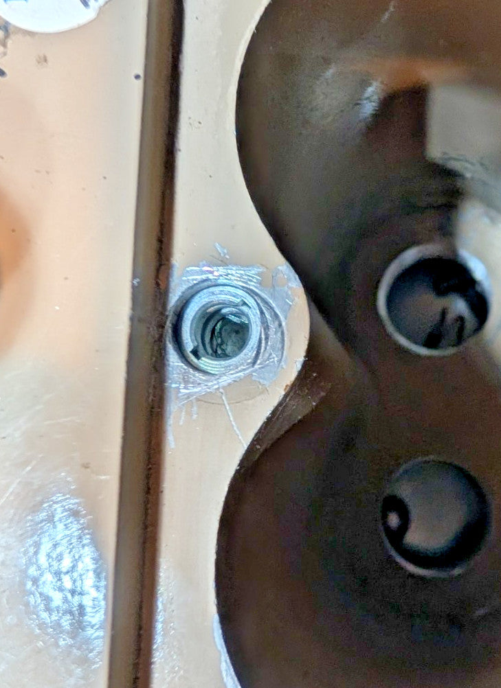 1x Battery Compartment Lid Nut for LUDLUM Mdl: 3, 12, 14C, 2241 and Similar