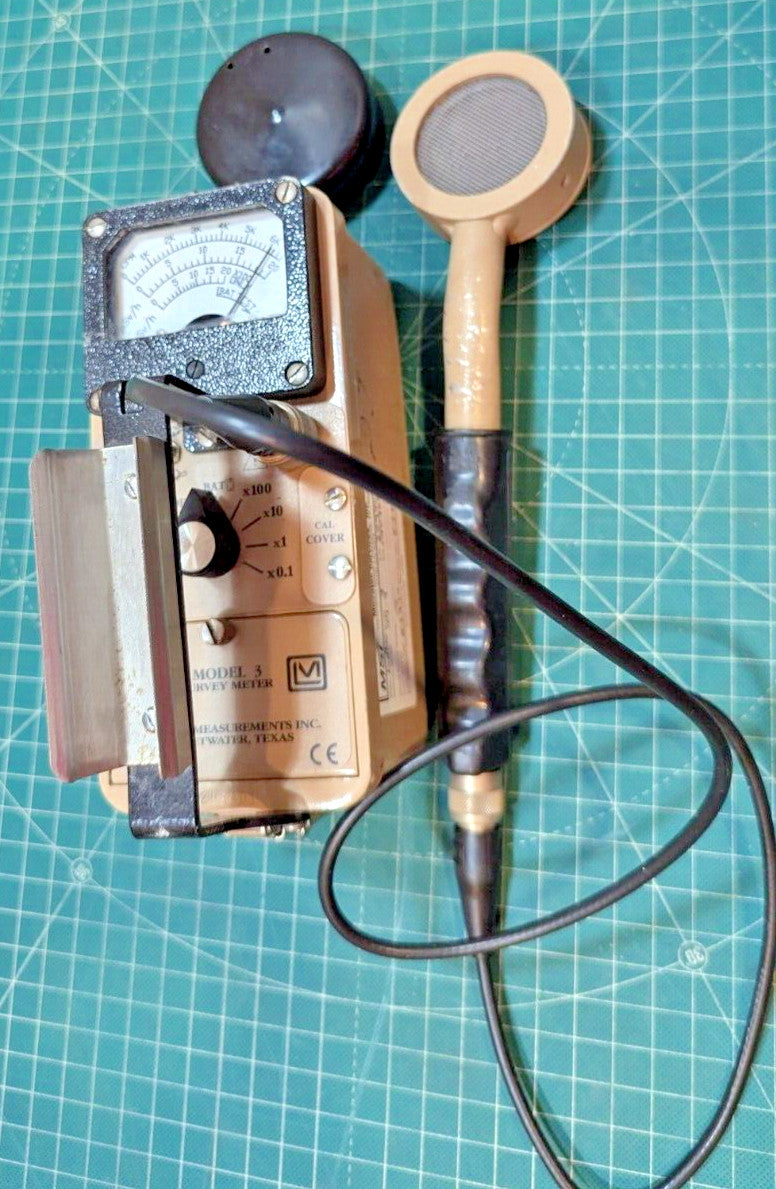 µSv Scale!! Guaranteed & 2026 Calibrated! Ludlum Model 3 + 44-9 Probe +Case