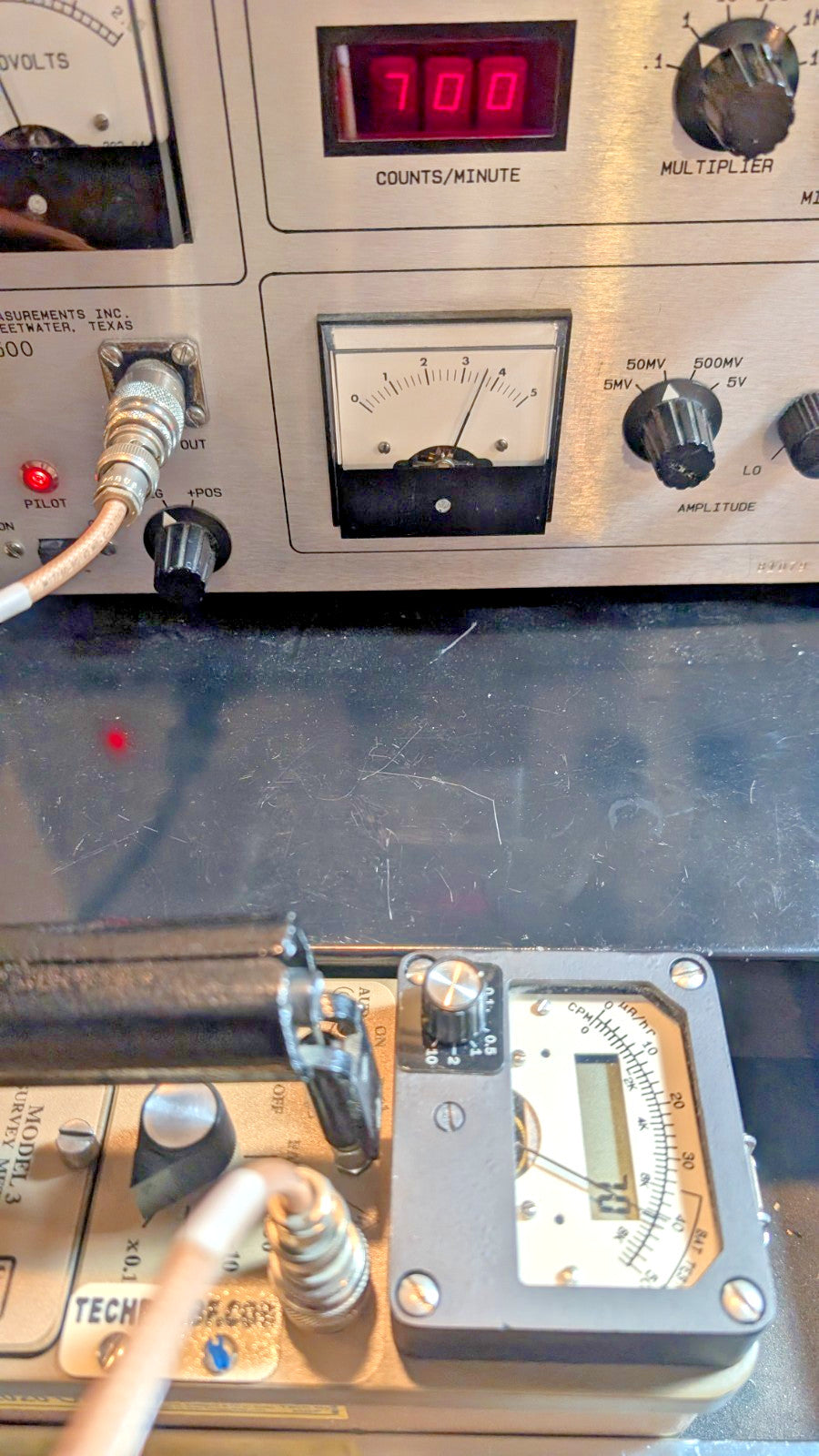 Ludlum Model 3 With Scaler Survey Meter, Verified, and GUARANTEED for 1 yr