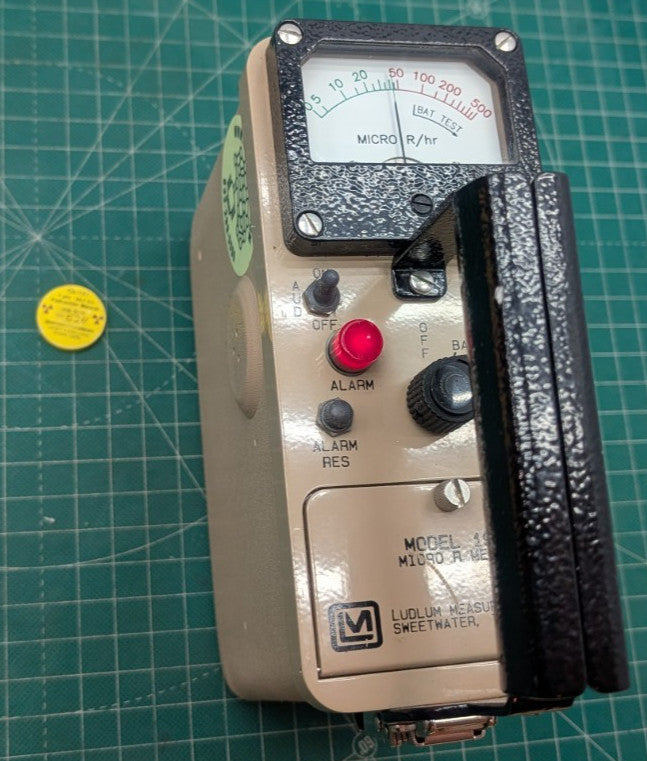 1x Guaranteed & 2026 Calibrated Ludlum Model 19A Alarm Meter With Hard Case