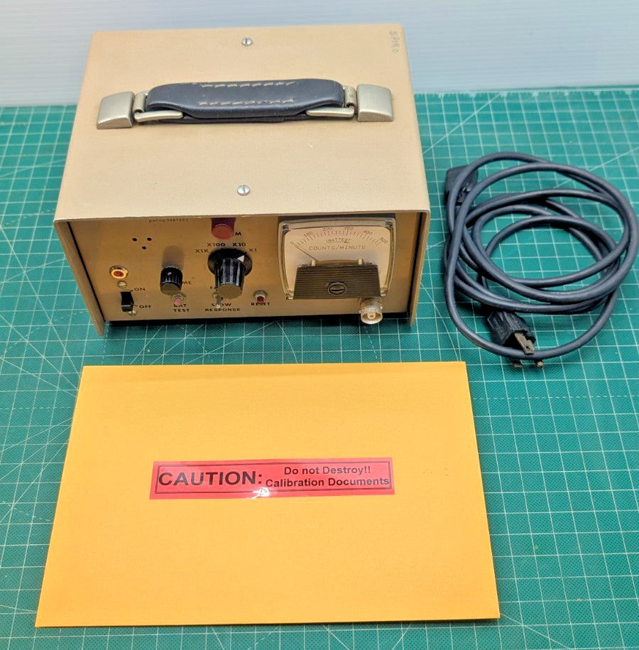 1x Ludlum Model 177 Bench Top Counter, Tested, NIST traceable, 1 Year Guaranteed