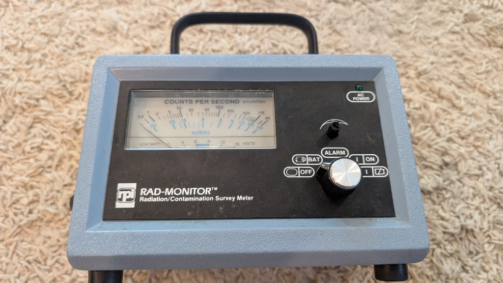 Rpi Gm-2 Survey Meter For End Window Probe Or Other Geiger Counter Meter