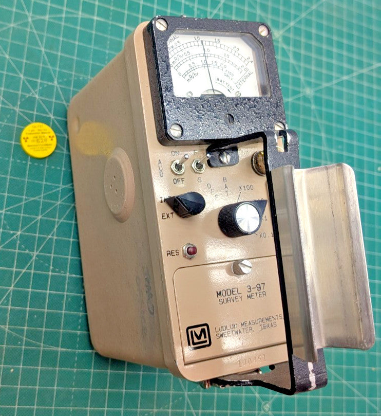 1x 2025 Calibrated Ludlum Model 3-97 Better Than Model 19 Meter With Hard Case