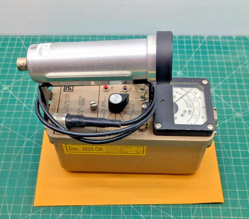 NIST 2025 Calibrated! Ludlum Model 14C + 44-7 Probe Guaranteed for 1 year!