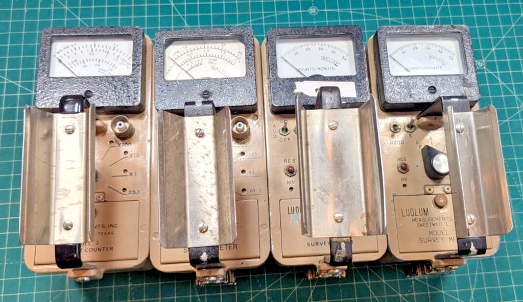1st Gen. 1x Ludlum Model 3 Survey Meter, Verified, and GUARANTEED for 1 yr