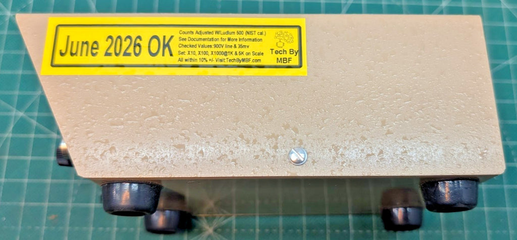 Ludlum Benchtop Rate Meter 440-8 BNC + Data Out + Manuals! Tested + Guarante