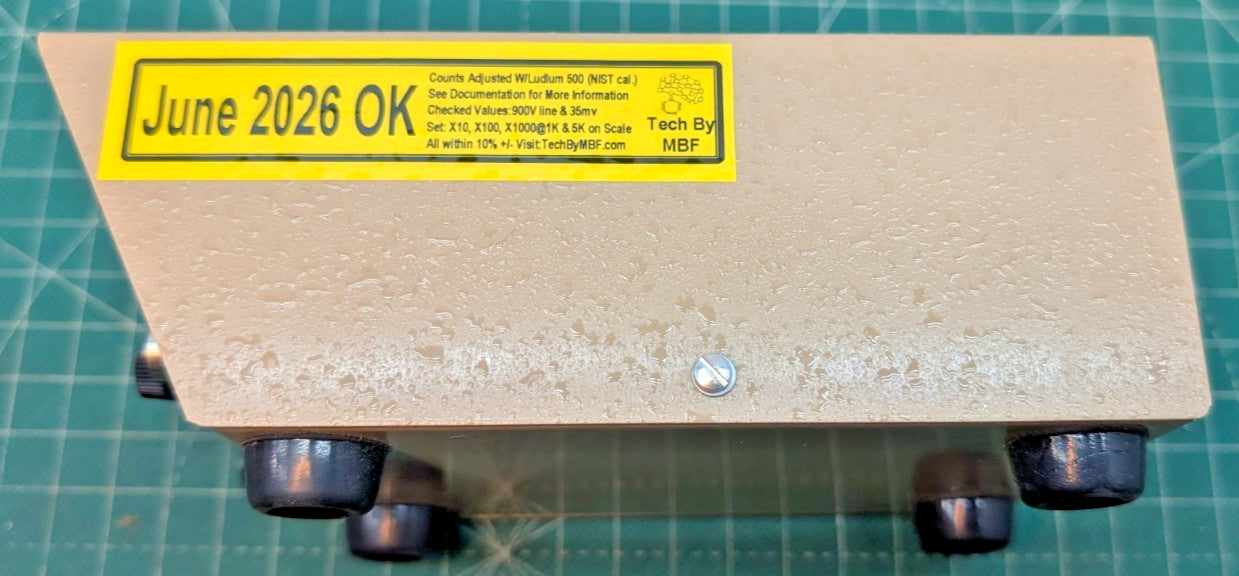 Ludlum Benchtop Rate Meter 440-8 BNC + Data Out + Manuals! Tested + Guarante