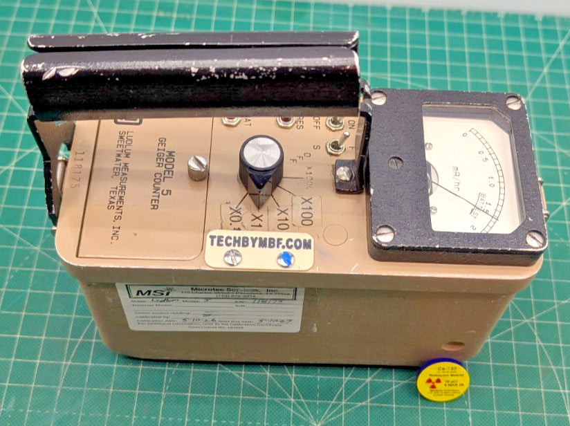 1x Guaranteed & 2026 Calibrated Ludlum Model 5 Geiger mR Meter With Hard Case