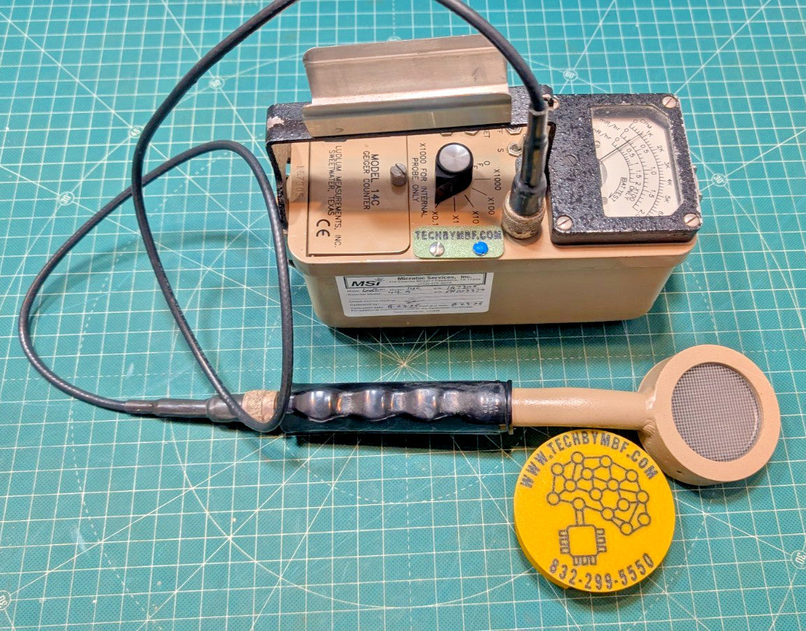 Guaranteed & NIST 2026 Calibrated! Ludlum Model 14C + 44-9 Probe +Case