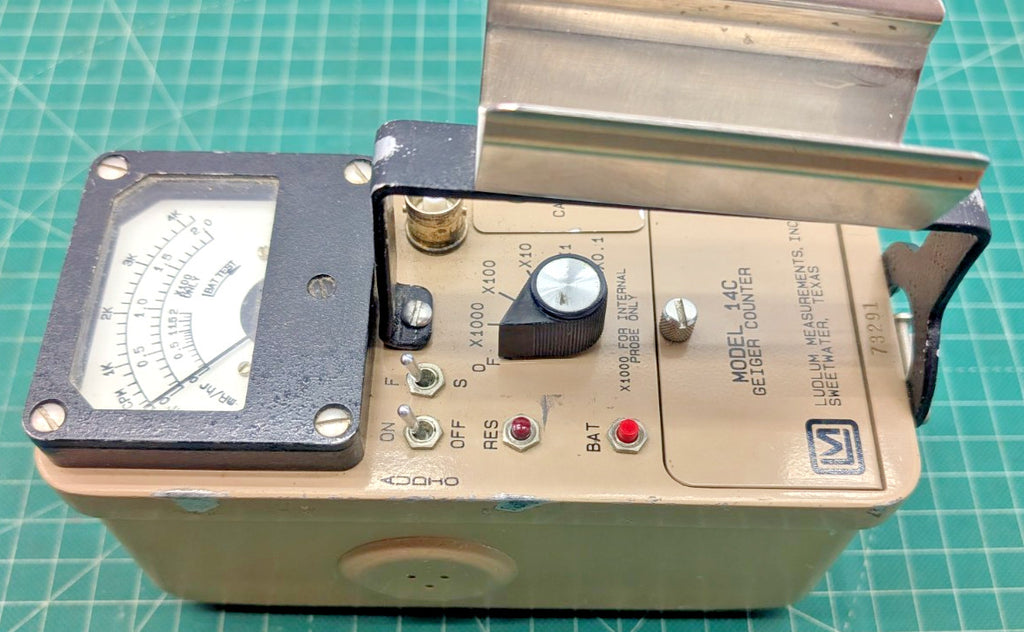 NIST 2025 Calibrated! Ludlum Model 14C + 44-7 Probe Guaranteed for 1 year!