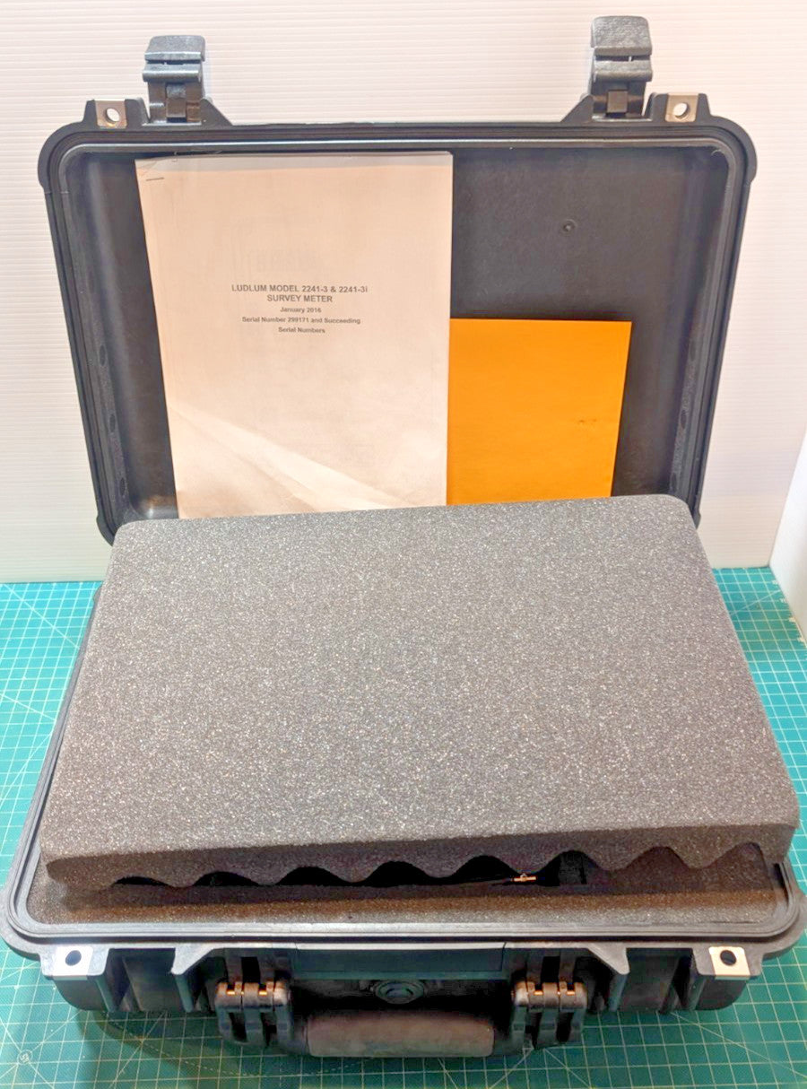 Ludlum Model 2241-3, 44-2, 44-9, 133-7 + Case Guaranteed & NIST 2026 Calibrated!
