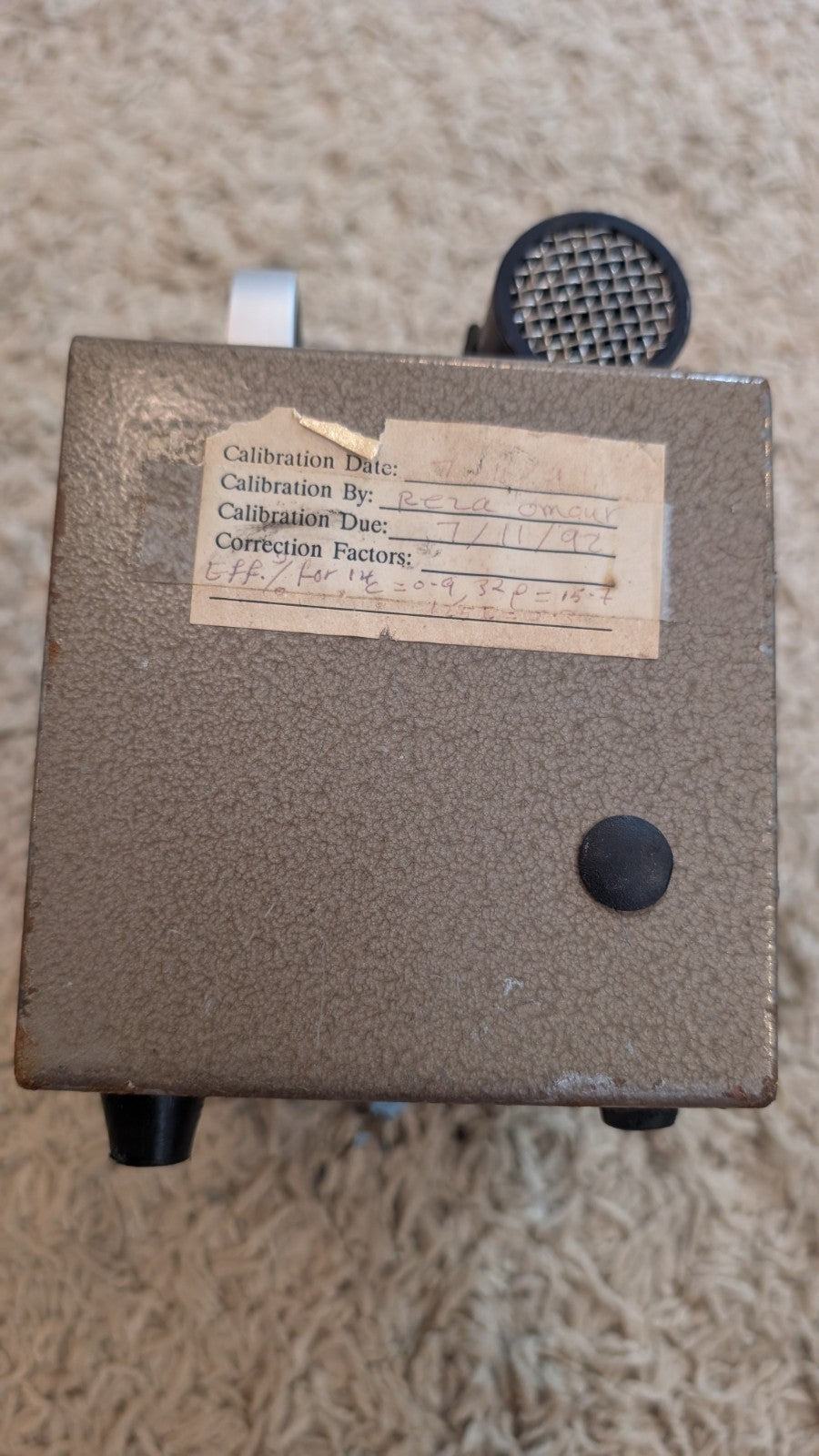 Mini Monitor Series 5.10 With Failed End Window Probe Geiger Counter Meter
