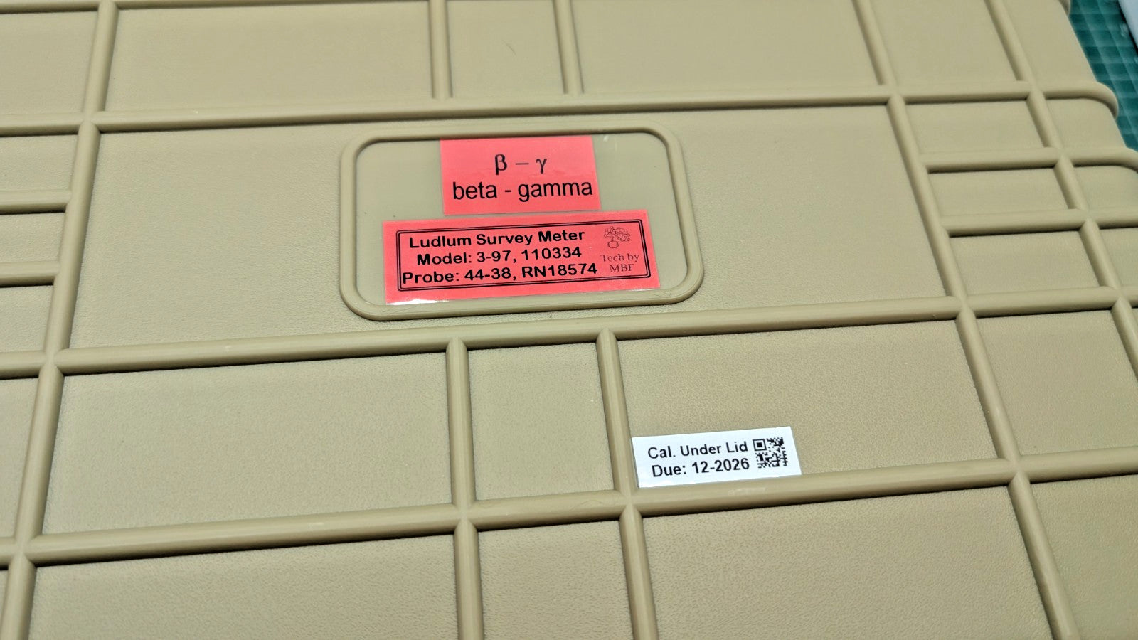 1x 2025 Calibrated Ludlum Model 3-97 Better Than Model 19 Meter With Hard Case