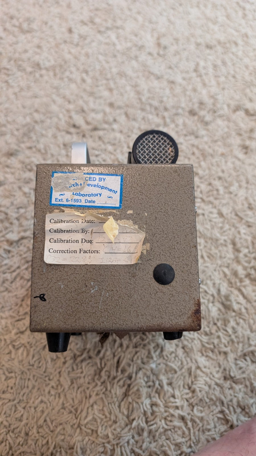 Mini Monitor Series 5.10 With End Window Probe Geiger Counter Meter