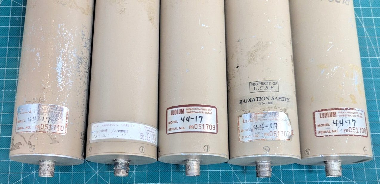 1x Ludlum 44-17 Gamma Scintillator Probe, Verified, and GUARANTEED for 1 yr