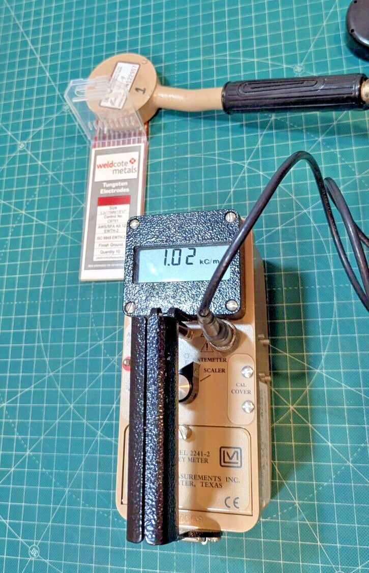NORM Ludlum Model 2241-2 Digital Survey Meter 2x Probes + Case 2026 CALIBRATION!