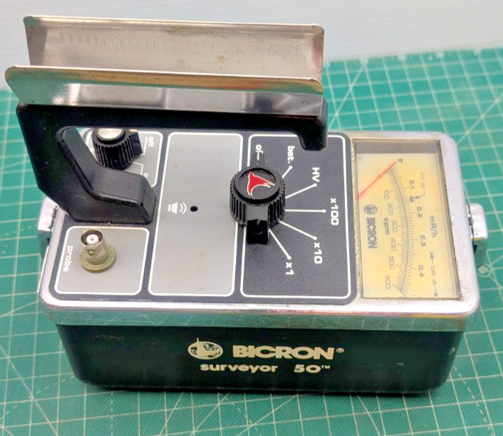 Bicron Surveyor 50 Radiation Meter Untested!