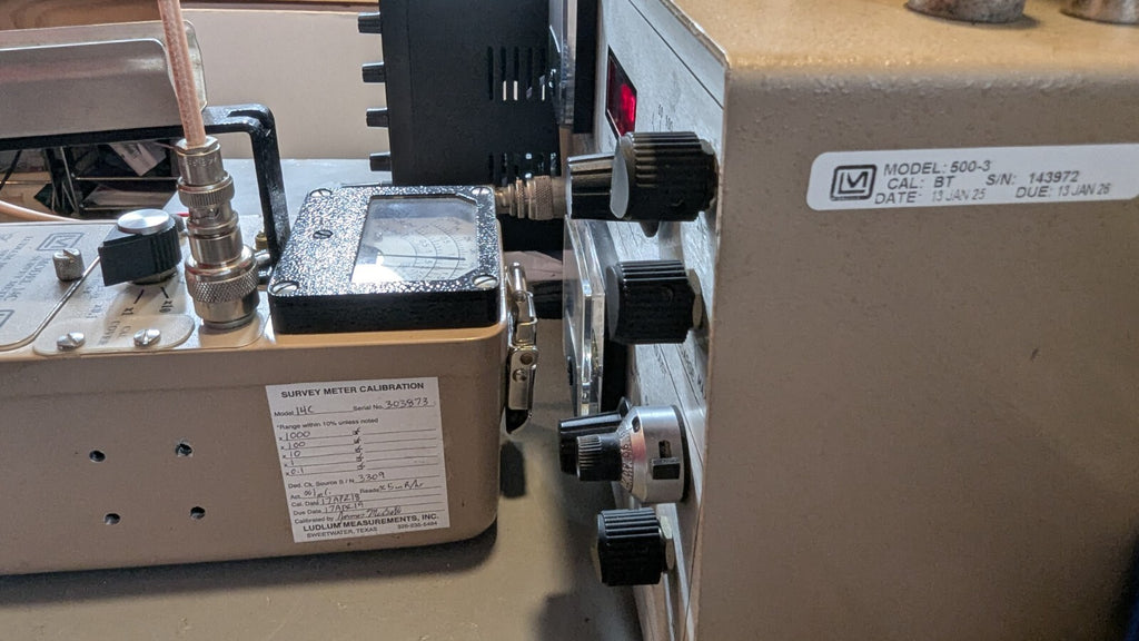 4th Gen. 1x Ludlum Model 14C Survey Meter, Verified, and GUARANTEED for 1 yr
