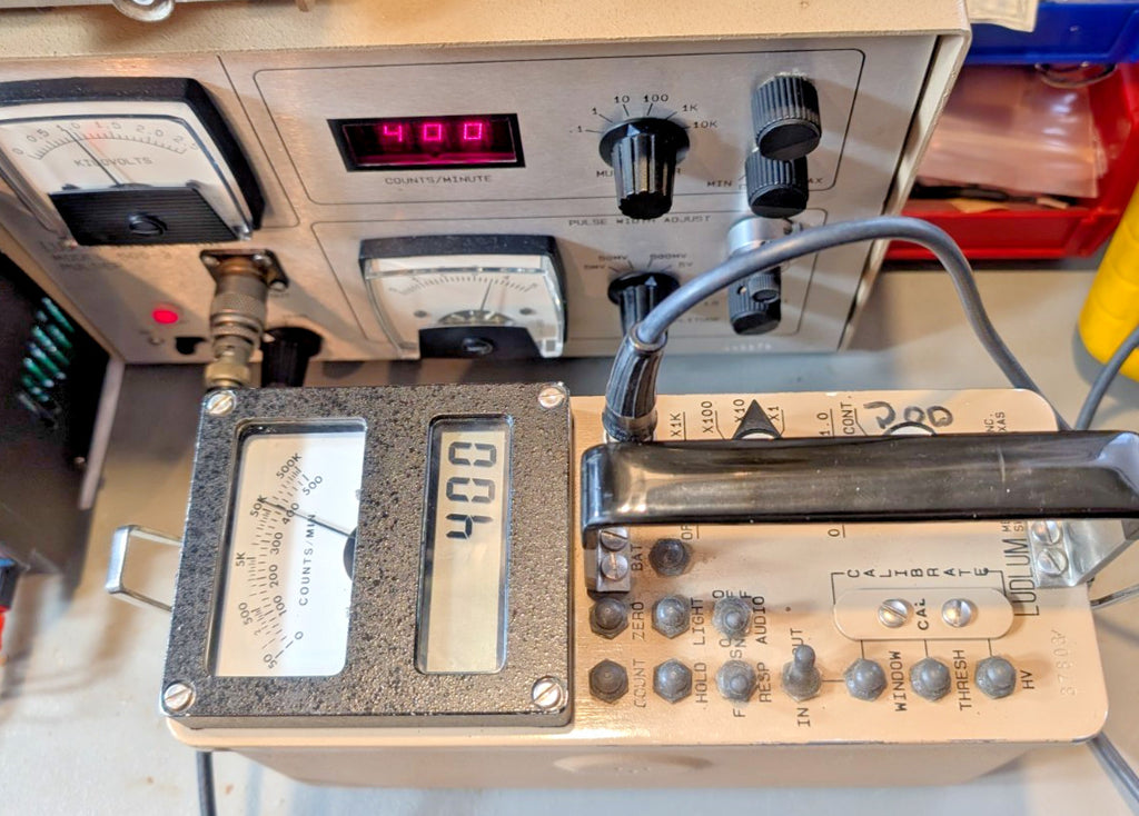 1 Yr. Guaranteed Tested and Adjusted Ludlum Model 2220 Scaler Ratemeter!