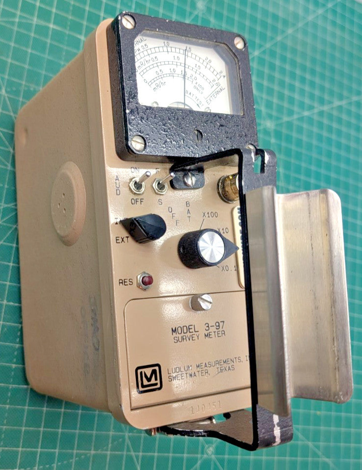 1x 2025 Calibrated Ludlum Model 3-97 Better Than Model 19 Meter With Hard Case